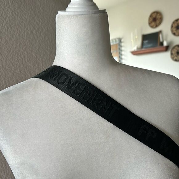 NWOT Free People Mesh Sling Royal Orange Double Bag Thick Band Crossbody Purse - Picture 9 of 12